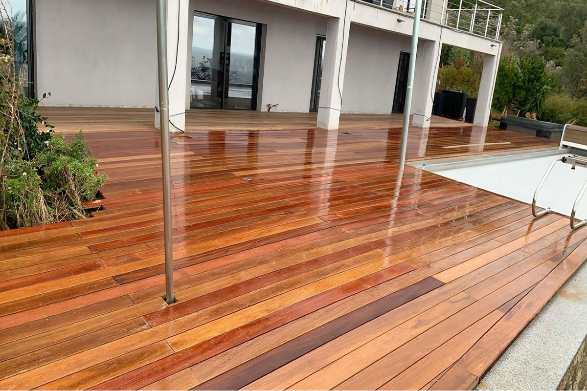 Terrasse en bois - vue 2