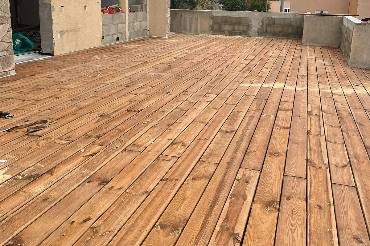 Terrasse en bois - vue 5